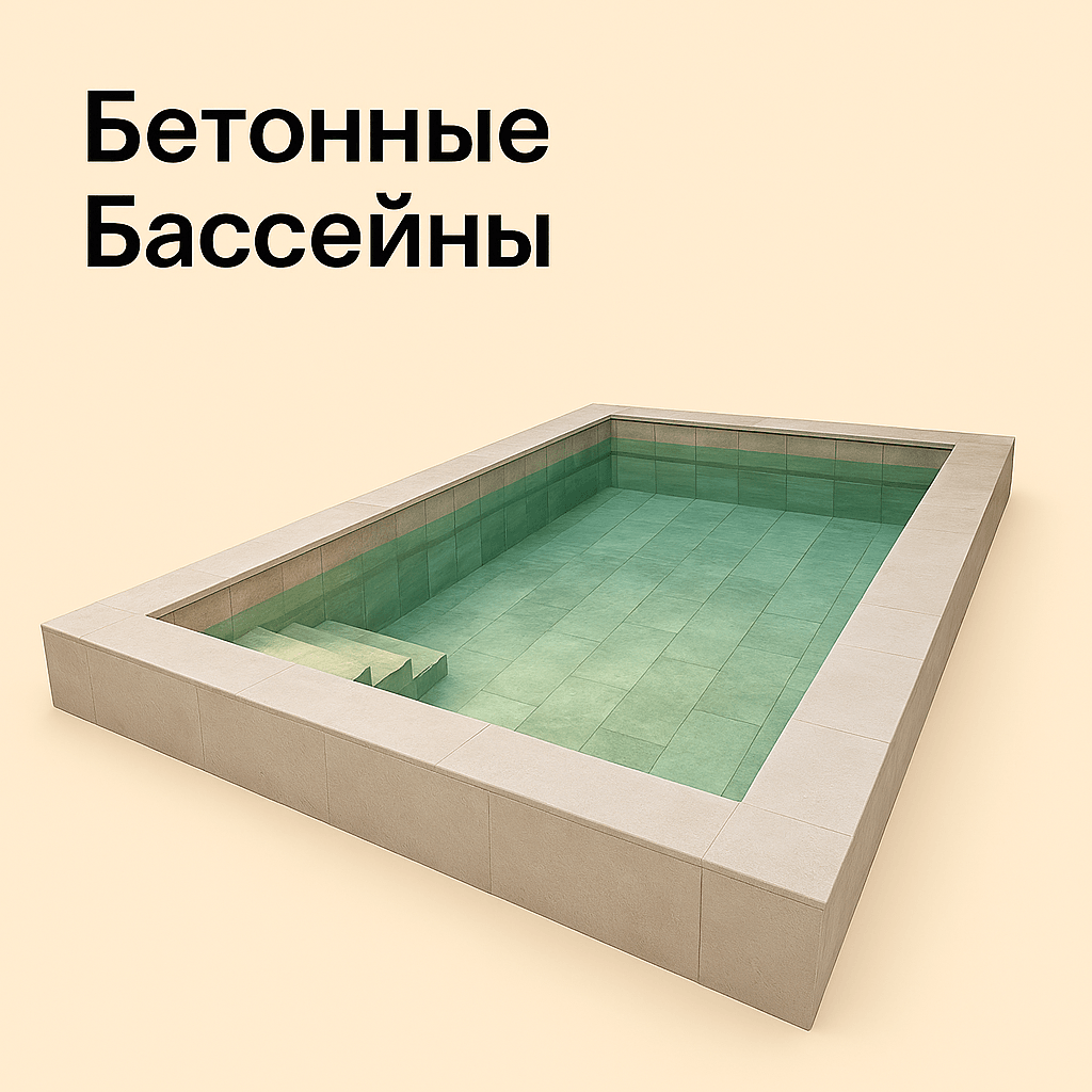 Бетонные Бассейны