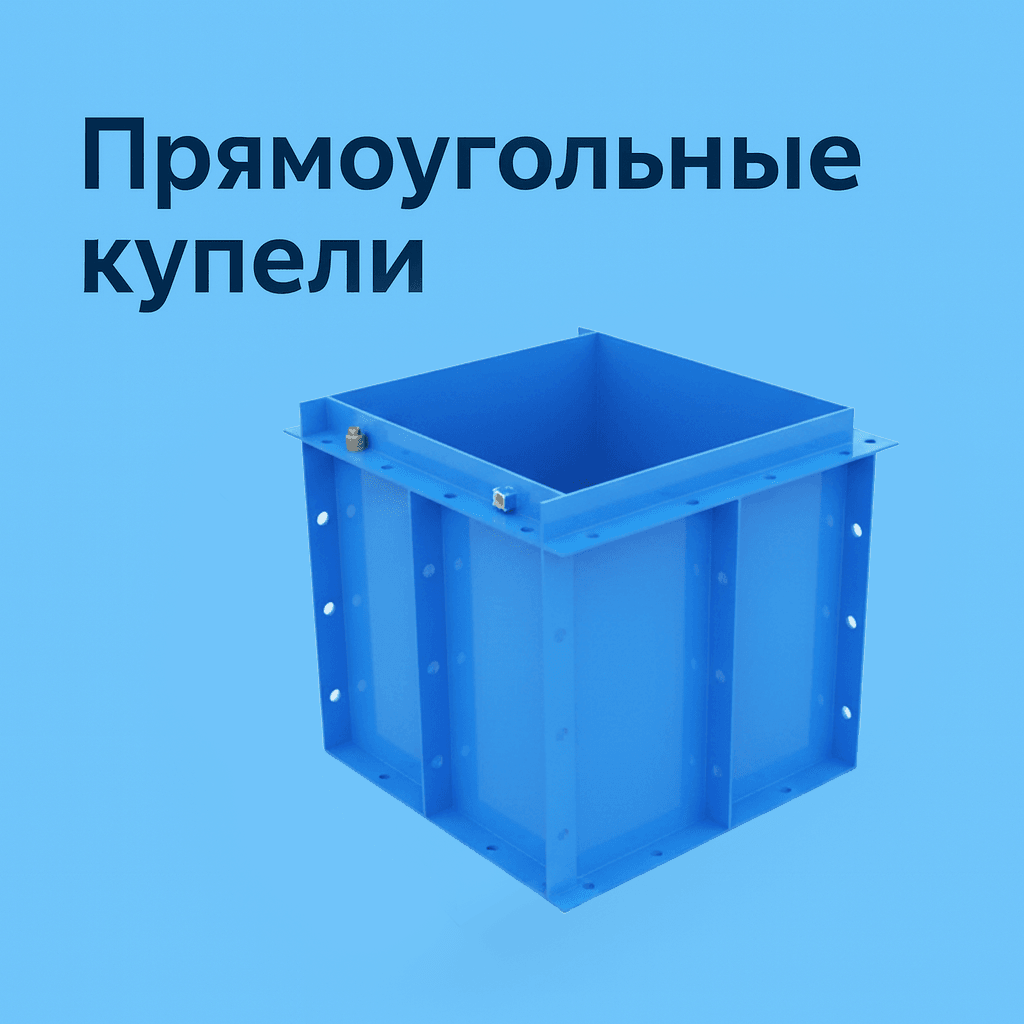 Прямоугольные купели