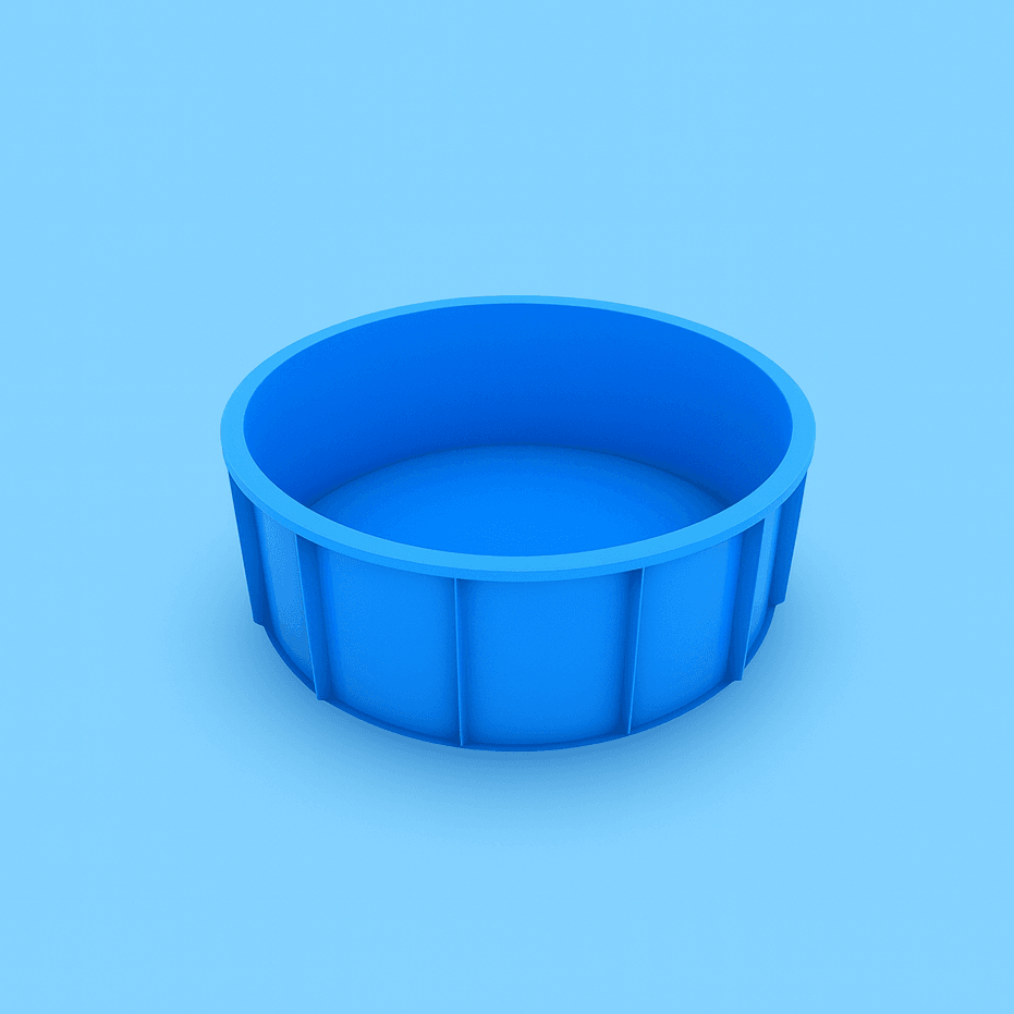 Круглая Купель 1 х 1,2 м